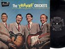 THE CHIRPING CRICKETS orig LP on BRUNSWICK 54038 textured cover / blk lbl