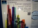 $SAX 2506 *BLUE/SILVER* SZELL* SCHUMANN 'RHENISH' SYMPHONY NO3 /MANFRED OVERTURE