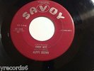 Nappy Brown:  Skidy Woe /  You'll Need Someone,  R&B Soul Shaker 45 RPM Savoy