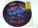 Motorhead - Iron Fist Picture Disc ( Earmark )