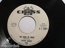 Jackie Harris:  No Kind Of Man/Same Instr.  Rare Soul 45 RPM - Chess Promo