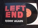 LEFT END - RIDIN AGAIN - 1979 OHIO Private Vinyl 10'' Ep./ VG+/ Hard Rock Metal
