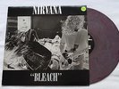 NIRVANA (Kurt Cobain) Bleach SUB POP LP RARE USA ORIGINAL PURPLE MARBLED VINYL