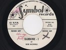 '61 Exotic Bluesy R&B BOB NICHOLS Hambone Pts 1 & 2 SYMBOL VG++ DJ HEAR BOTH