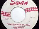 CODY BRENNAN 45 Shake The Hand Of A Fool / Tragic Honeymoon TEEN Pop 1962 w1441