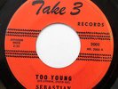 SEBASTIAN 45 Too young / Darling I do TAKE 3 Teen 1959 pop c1663