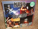 KISS GREATEST BAND IN THE WORLD 180 GRAM COLORED GREEN VINYL DOUBLE LP SET NEW