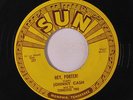 JOHNNY CASH: Hey, Porter / Cry Cry Cry 45 (w/ push-marks, flip is VG) rare