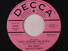 BILL HALEY: Rock Around The Clock / Thirteen Women 45 (dj) rare Oldies
