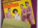 MONITORS: Greetings ...we're The LP (WLP, few small tears on spine, 2