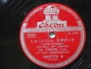 IDA HAENDEL Odeon 263772 RARE VIOLIN 78 LA VIDA BREVE / MALAGUEÑA