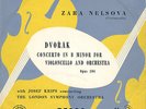 Decca LXT2727 - Dvorak - Cello Concerto - Zara NELSOVA - Josef KRIPS - RARE