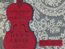 Ducretet-Thomson 250C037 - Hommage a Sarasate - Devy ERLIH - Maurice BUREAU