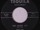 CHUCK RIO: Cell Block #9 / If You Were The Only Girl In The World 45 (faint tag