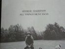 George harrison all things must pass 3lps purple capital label -unused poster