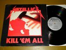 Metallica - Kill 'Em All LP orig. (Megaforce, 1983) VG+