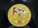 DISNEY HMV 78 RPM CHILDRENS  RECORDS MICKEY MOUSE BAMBI PINOCCHIO FREE POST
