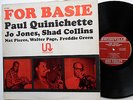 PAUL QUINICHETTE For Basie LP 1963 Jazz SWINGVILLE Van Gelder