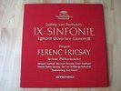 BEETHOVEN IX SINFONIE ROTE LP BOX DGG TULIP STEREO FERENC FRICSAY GRAMMOPHON