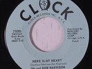 HARRISON BROTHERS: Here Is My Heart / Hand Clap Blues 45 Soul