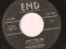 MALCOLM DODDS & TUNEDROPS: Can't You See / Fools Rush In 45 (xol, Berry Gordy t