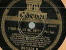 Carroll Dickerson Symphonic Raps, Savoyagers Stomp Argentina Odeon 295231 78 rpm