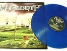 MEGADETH YOUTHANASIA BLUE VINYL UNPLAYED LP   WAREHOUSE FIND 