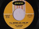 ORIGINAL CADILLACS: I'll Never Let You Go / Wayward Wanderer 45 rare Soul