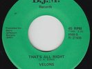 Northern Soul 45 - Velons - That's All Right - B.J.M. - VG++ mp3
