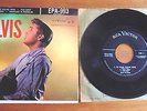 1956 Elvis Presley- Elvis Volume II RCA 45 EP Record - Dogless Label - No Dog