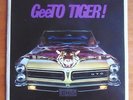 1965 Pontiac GTO Dealer Promo Record with Sleeve - Geeto Tiger - The Tigers