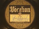 78 RPM  Vocalion 1027, Erskine Tate's Vendome Orch (Louis Armstrong), V+ Jazz