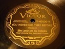 JAZZ SLIM LAMAR ORCH You Never Did That Before VICTOR 40130