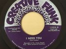 Sister Funk 45 - Diane Jenkins - I Need You