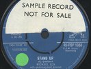 MICHAEL COX: Stand Up / In April 45 Hear  (UK, Joe Meek, promo tol, sm tol, few