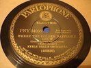 JAZZ ARTHUR SCHUTT/SMITH BALLEW O Where The Golden Daffodils AM PARLOPHONE 34056