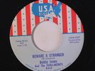 BOBBY JONES: Beware A Stranger / Check Me Out 45 (sl warp, few sm label tears)