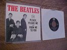 BEATLES 45 1963 Please Please Me From Me To You VJ  581 Picture Sleeve VG+
