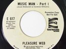 PLEASURE WEB Music Man 45 on Eastbound 70s Ohio Funk