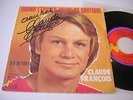 CLAUDE FRANCOIS 45 T DEDICACE QUAND L'EPICIER OUVRE SA BOUTIQUE FLECHE 6061 163