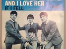 BEATLES And I Love Her / If I Fell ORIG 1964 US CAPITOL 45 & PICTURE SLEEVE