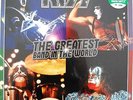 KISS - THE GREATEST BAND IN THE WORLD - 2 LP  RARE - GREEN VINYL
