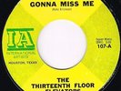 THIRTEENTH FLOOR ELEVATORS you're gonna miss me_U.S. I.A. 45rpm_ORIG 1966 N.MINT