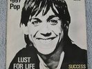 Iggy Pop  - Lust For Life/Success -  1977 Dutch Picture Sleeve PS 7