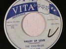 CHAVELLES: Valley Of Love / Red Tape 45 (sm tag/wol, flip G+) Vocal Groups