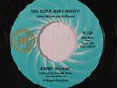 ANDRE WILLIAMS: You Got It And I Want It / I Can't Stop Crying 45 Soul