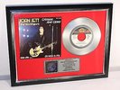 Joan Jett & The Blackhearts, Crimson And Clover, mit Cover, Platin Record, Award