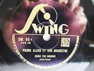 78rpm PIERRE ALLIER ET SON ORCHESTRE - ORIGINAL SWING SW 89 