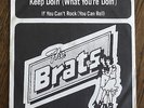 THE BRATS 'KEEP DOIN' (WHAT YOU'RE DOIN')' 1976 WHIPLASH RECORDS 45-100 VINYL 45