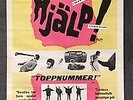 The Beatles s Swedish Original Movie Poster *Help* Excellent Condition